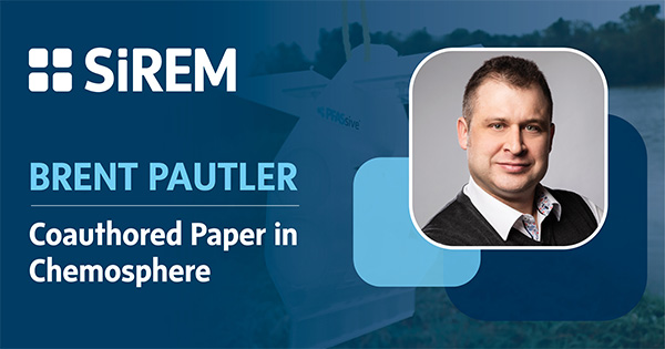 SiREM – organic ad Brent Pautler Coauthored Paper in Chemosphere – 181_2025